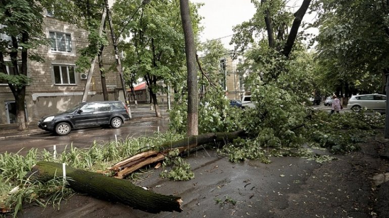 Bad weather causes havoc in Moldova