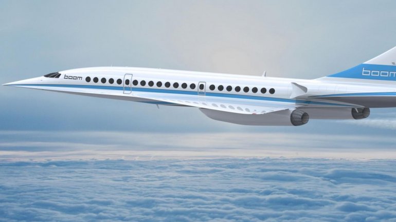 Supersonic plane -- faster than Concorde -- to fly from London to New York in 3:15 h