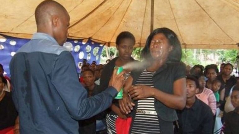 South Africa's Prophet of Doom condemned for using insecticide on his congregation