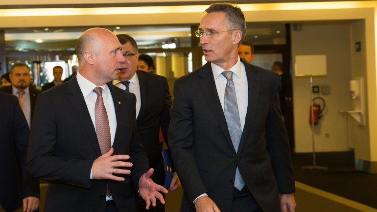 Prime Minister Pavel Filip on opening of NATO office in Chisinau