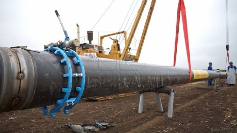 Economy Minister announces time of kicking off gas pipe from Ungheni to Chisinau