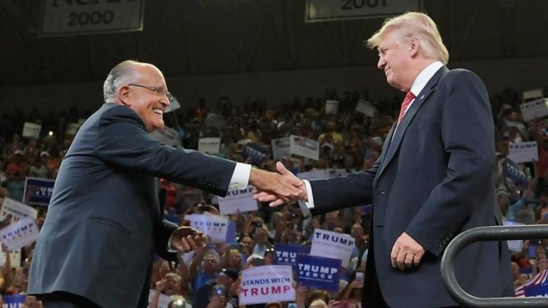 Former New York mayor Rudy Giuliani favorite to be Donald Trump's secretary of state