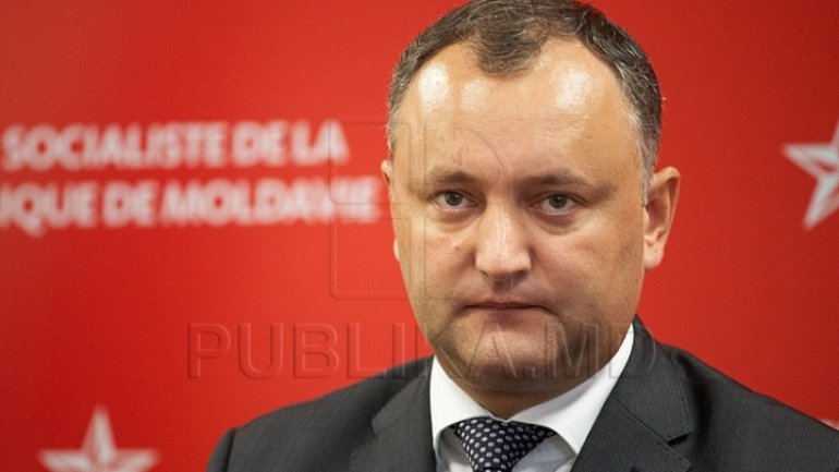 Igor Dodon is third Moldovan president elected directly by people