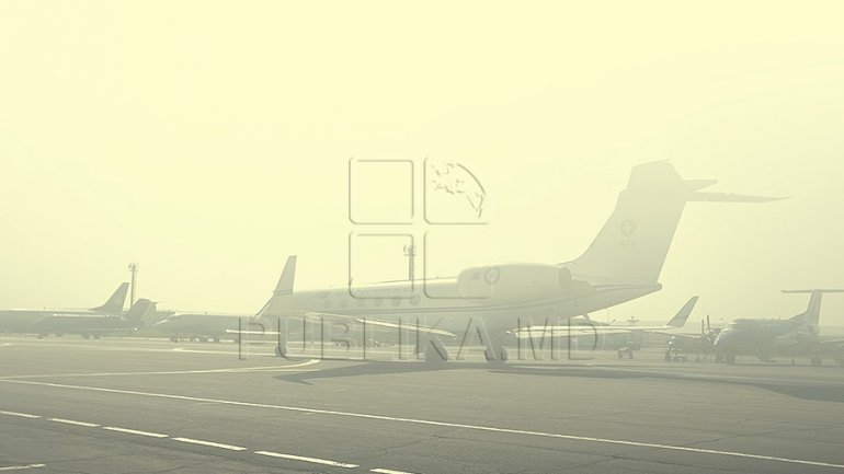 Heavy fog causes cancelled flights at Chisinau International Airport