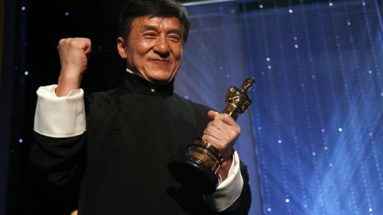 After 56 years, more than 200 films and uncountable broken bones, Jackie Chan wins an Oscar