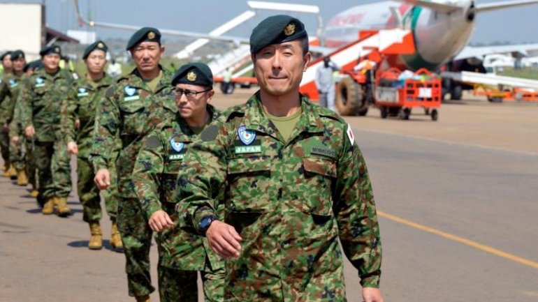 Japanese troops land in South Sudan, fears of first foreign fighting since Second World War