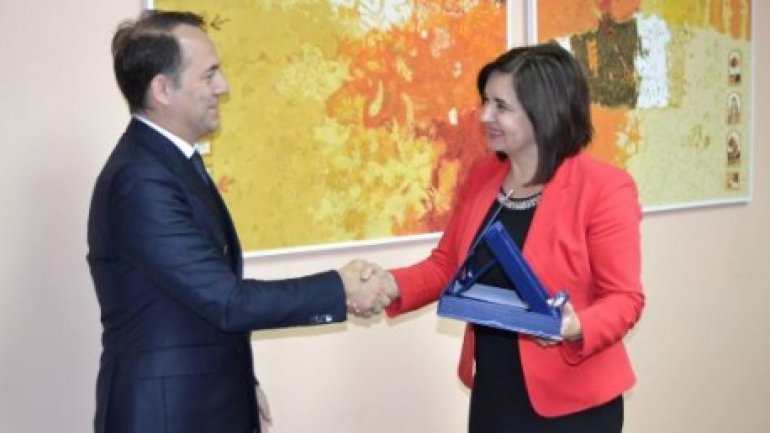 Culture Minister Monica Babuc received award Italia 2016