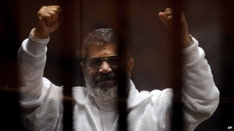 Appeals court annuls one of two life sentences of Egypt's ex-president Mohamed Morsi