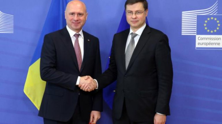 Moldovan PM meets with President of European Council, Donald Tusk