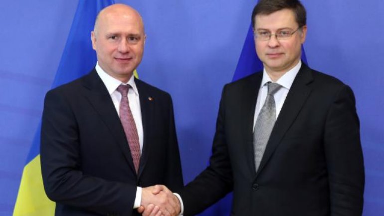 Moldovan PM meets with President of European Council, Donald Tusk