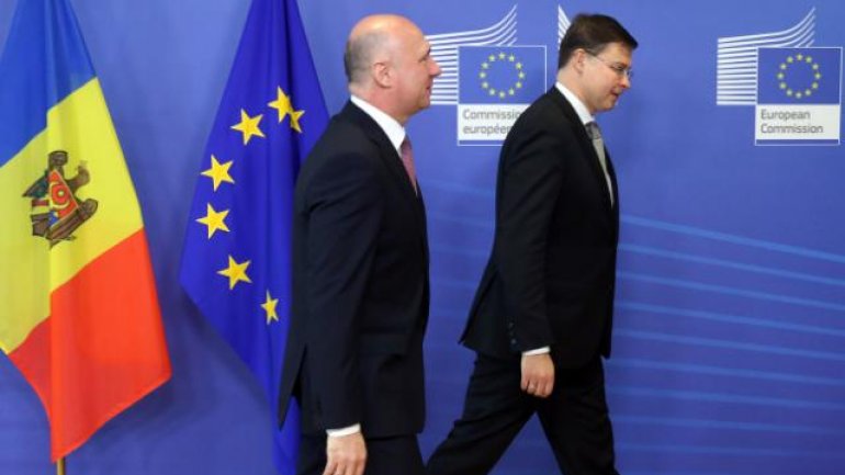 Moldovan PM meets with President of European Council, Donald Tusk
