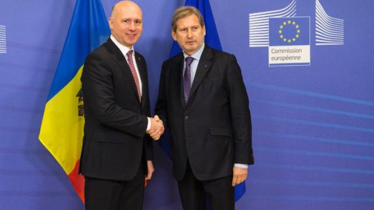 Moldovan PM meets with President of European Council, Donald Tusk