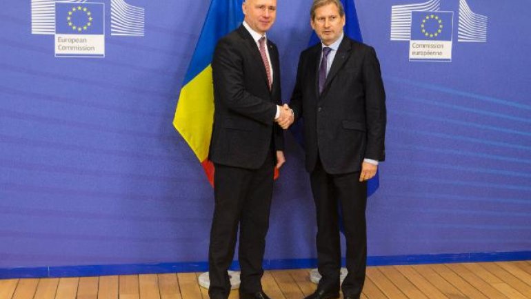 Moldovan PM meets with President of European Council, Donald Tusk