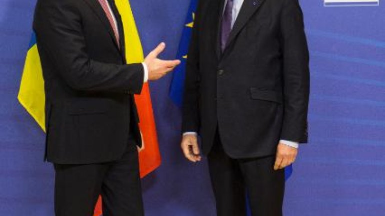 Moldovan PM meets with President of European Council, Donald Tusk