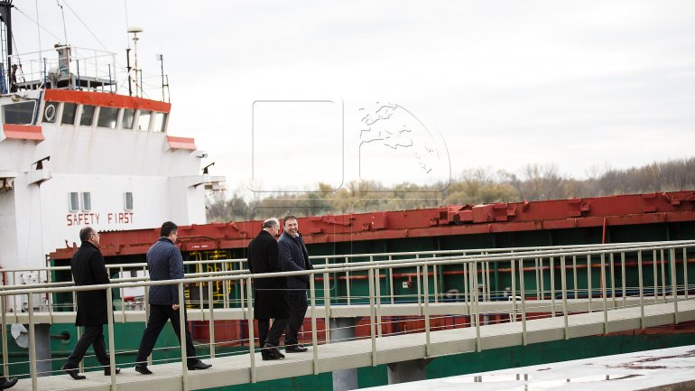 New grain export terminal launched at Giurgiulesti International Free Port (PHOTOREPORT)