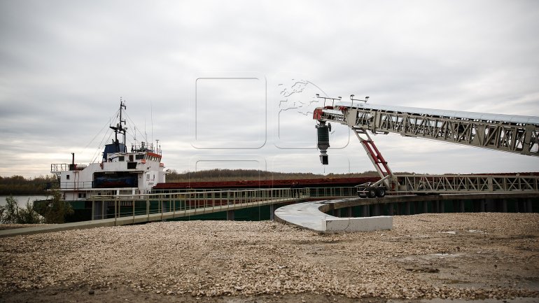 New grain export terminal launched at Giurgiulesti International Free Port (PHOTOREPORT)