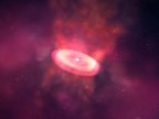 Newly formed star shoots out powerful whirlwinds