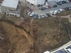 OUTRAGEOUS. Playground in Straseni village placed near construction hole (PHOTO)