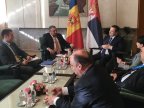 Moldovan foreign minister meets counterpart from Serbia