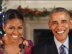 President Barack Obama and First Lady Michelle Obama last Christmas address