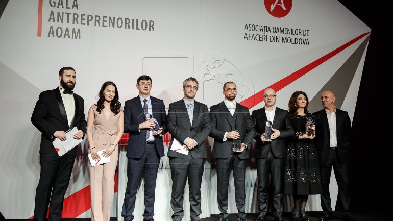 Top Moldovan entrepreneurs awarded during gala (PHOTOREPORT)