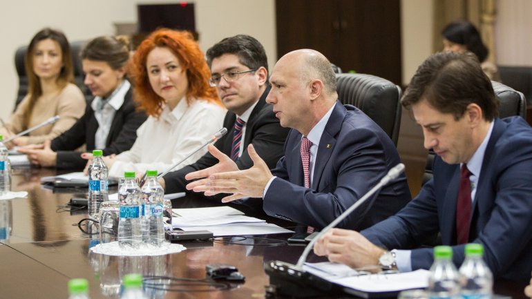 Moldovan PM advocates predictability, clear-cut rules for business environment (PHOTO)