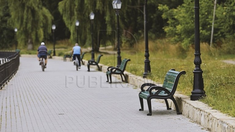 Construction of parkways and bike lanes completed in Valea Morilor Park (PHOTO)