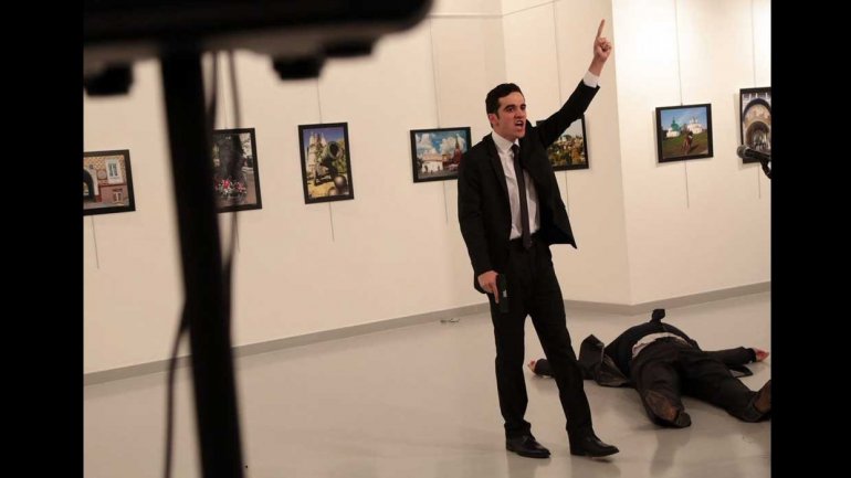 Graphic video shows Russian ambassador shot (VIDEO)