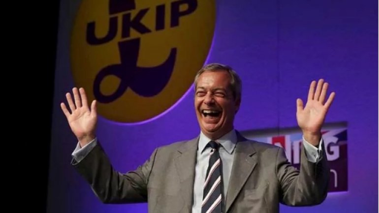 Nigel Farage on shortlist for Time magazine's person of the year award