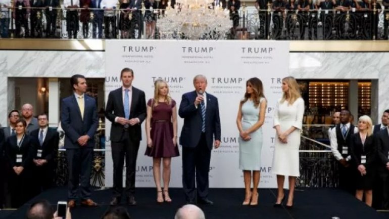 Donald Trump insists on handing control of his business empire to his children, despite conflict of interest