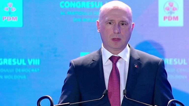 Pavel Filip at PDM Congress: I no longer wish to manage crises, but to develop Moldova 