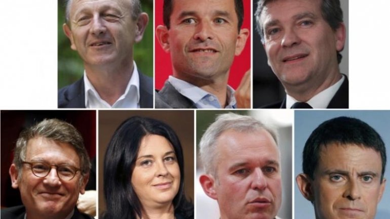 Seven candidates to compete in French left-wing presidential primaries