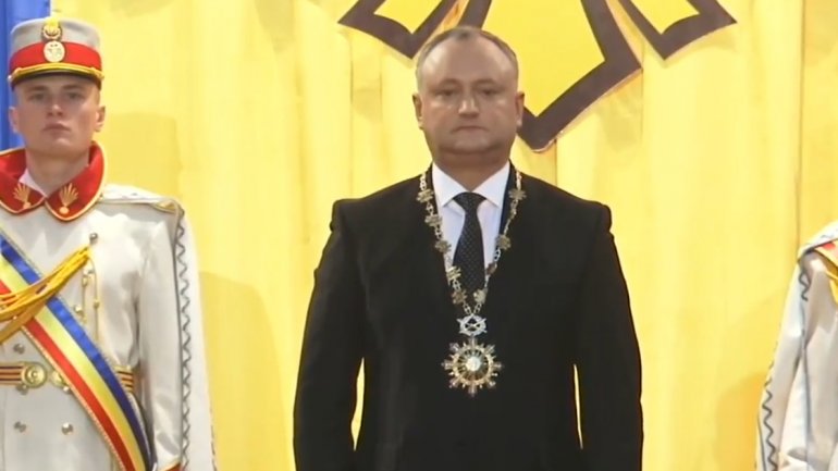 Igor Dodon will wear an object in value of 140,000 lei at special events