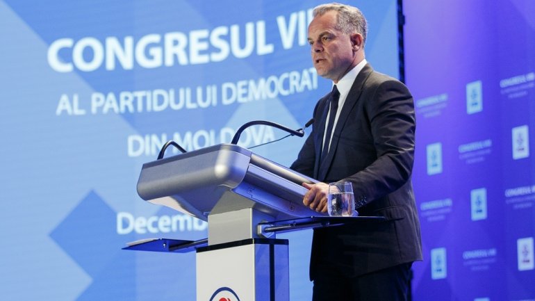 Vlad Plahotniuc becomes new president of Democratic Party