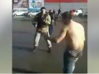 Watch SHOCKING moment "drunk man strips naked and tries to fight police" in middle of street (VIRAL VIDEO)