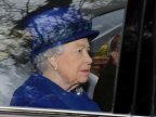 Queen Elizabeth II attends church after missing 2 weeks (VIDEO)