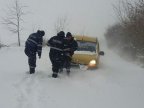 Weather Code Orange of blizzard: Cahul town police ready to intervene (VIDEO)