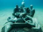 Europe's first underwater museum opens off Spanish Lanzarote island