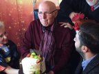 Moldovan humorist and producer Gheorghe Urschi celebrates his birthday (VIDEO)