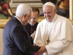 Palestinian leader Mahmoud Abbas meets Pope at Vatican