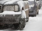 Driving hard on Moldova's roads. 100 people, taken out of snow banks