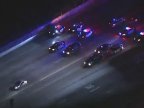 Attempted murder suspect taunts police during bizarre Los Angeles police pursuit