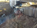 Drunk Moldovan driver overturns truck in Romania