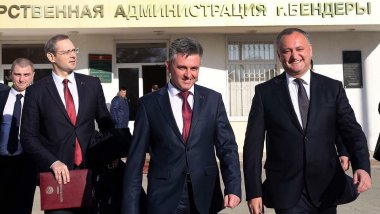 Moldovan president, Transnistrian region leader have working meeting in Bender