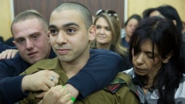 Israel police arrest two over threats to judges in Elor Azaria case