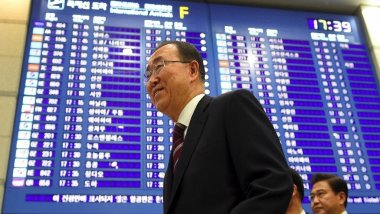 Ban returns to South Korea after hinting at presidency run