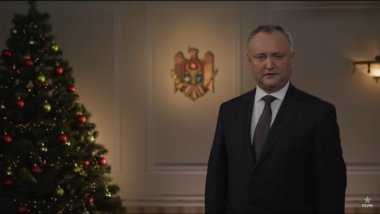 President Igor Dodon wished the Moldovans good thoughts and accomplishments