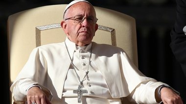 Pope deeply concerned with terrorism and urges world leaders to do what they can do quench it