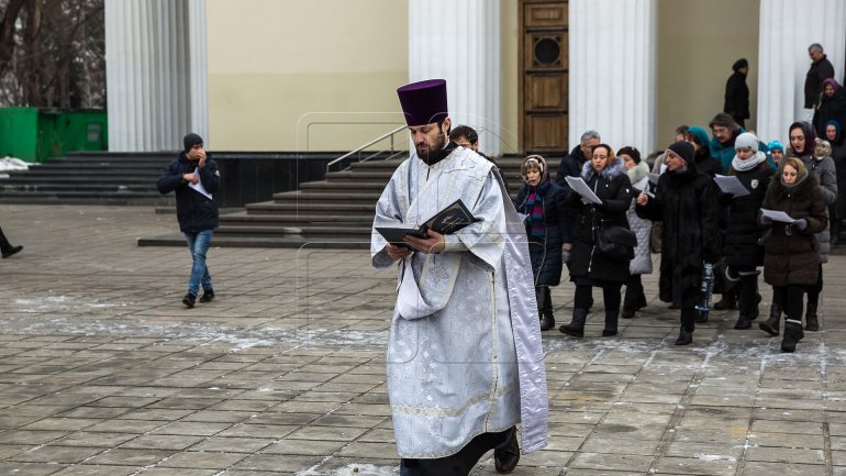 The feast of Epiphany Eve celebrated by Orthodox Christians (PHOTOREPORT)