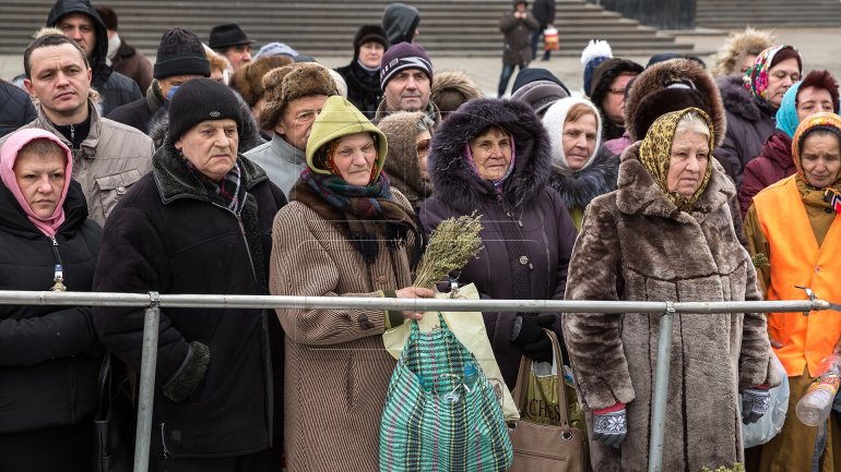 The feast of Epiphany Eve celebrated by Orthodox Christians (PHOTOREPORT)